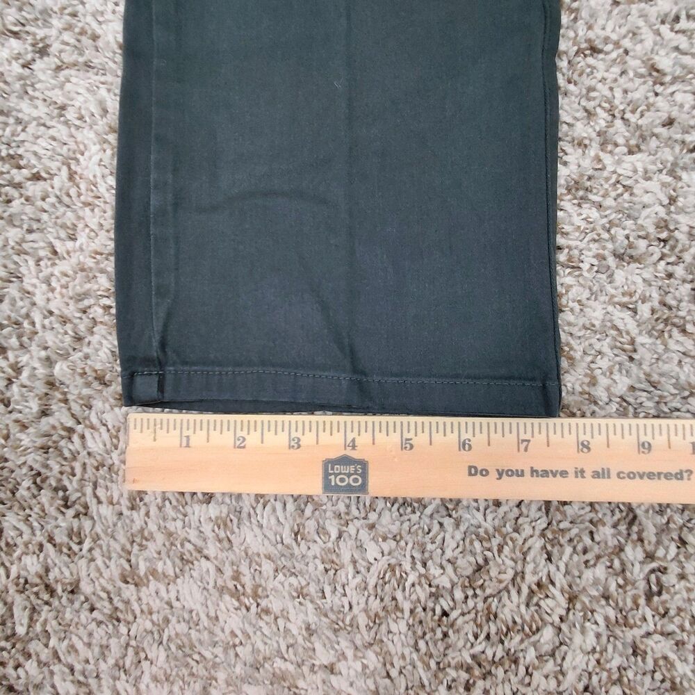 Peter Millar Ultimate Sateen Pants Mens 38x26 Faded Black 5 Pocket Golf Chino - Picture 8 of 8